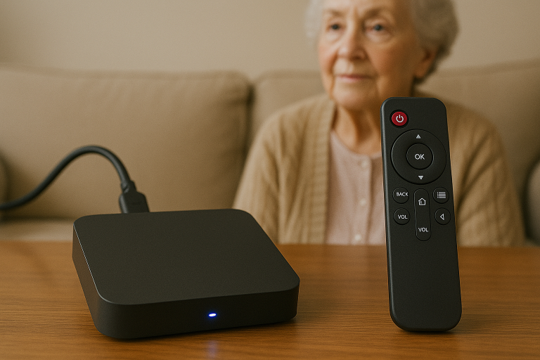 streaming device for seniors