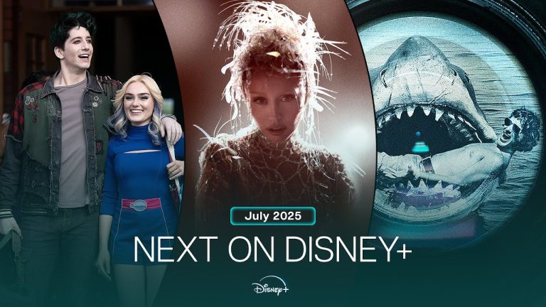 Disney+ Stacks July 2025 With Marvel Finales, Jaws Tribute, and Zombies 4